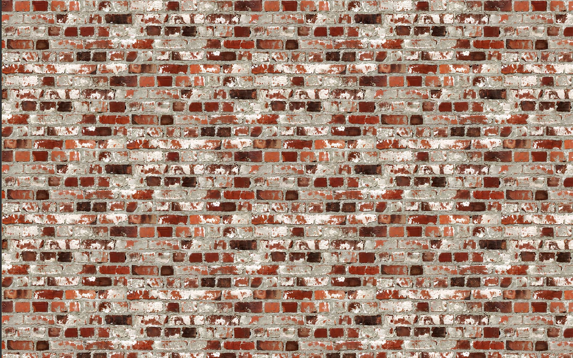 Papier Peint Textile duvar kağıdı — Papier peint textile brique rouge vieillie 3D
