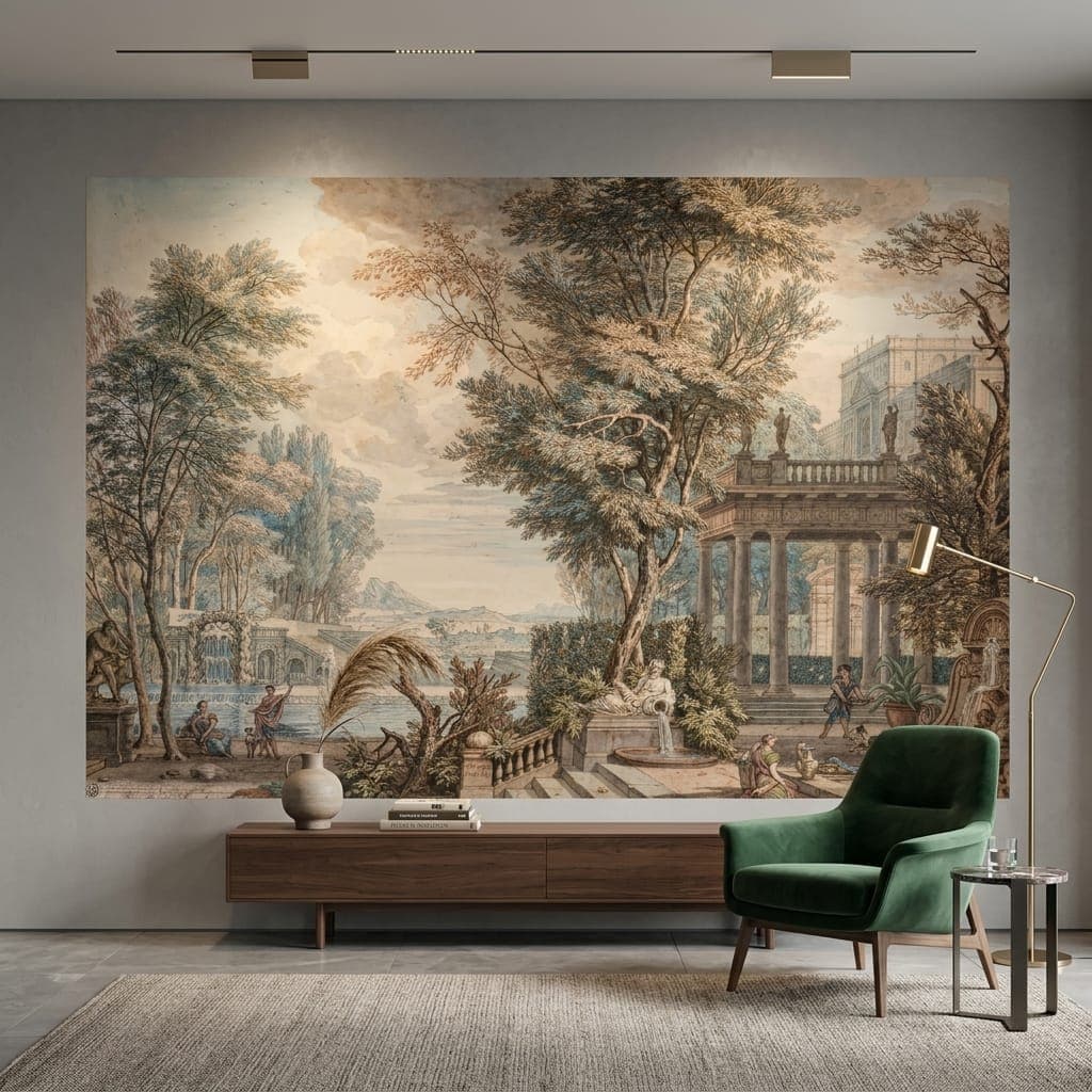 Sanat Duvar Kağıdı: Duvarı Bir Esere Dönüştürmek