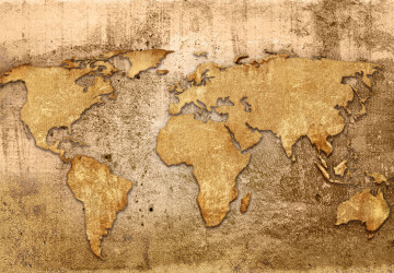 Pas ve Eskitilmiş Dünya Haritası…