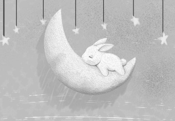 Ay Gri Gökyüzü ve Uykucu Tavşan…