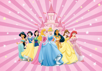 Pembe Çizgilerle Disney Prensesleri…