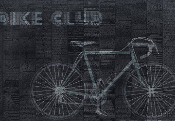Bike Club Siyah Beyaz Gazete Sayfaları…