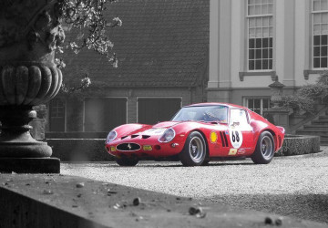 1964 Ferrari 250GTO Retro Duvar…