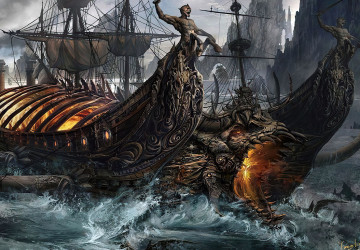 Üç Boyutlu Mitolojik Gemi Savaşı…